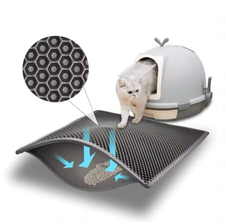 Tapis de litière pour chat