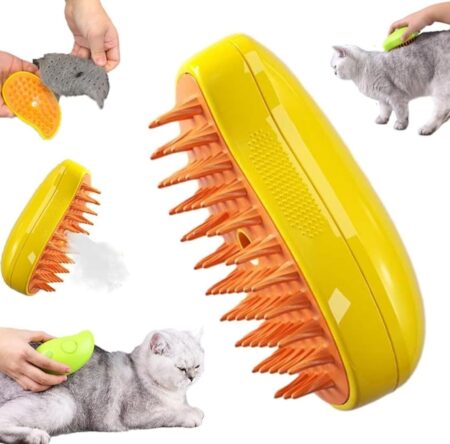Brosse à Vapeur Electrique pour Chat et Chien