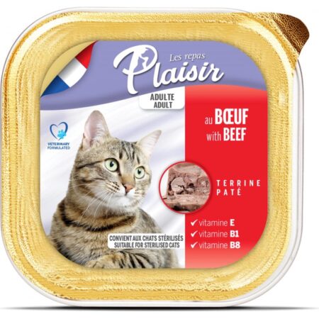 Repas Plaisir pour chat - Différentes saveurs