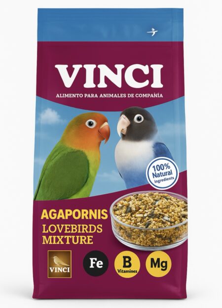 VINCI – خليط غذائي لطيور الحب (Agapornis)