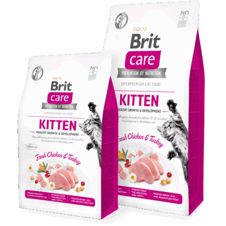 Brit care Kitten Grain Free healthy growth and development 2kg