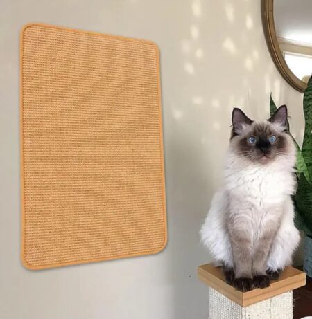 tapis en fibre naturelle durable pour les chats d'intérieur, cadeau parfait pour les amateurs de chats, jouet pour chat, outil de soin des griffes, construction robuste